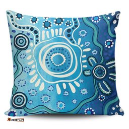 Australia Traditional Aboriginal Dot Art Pillow