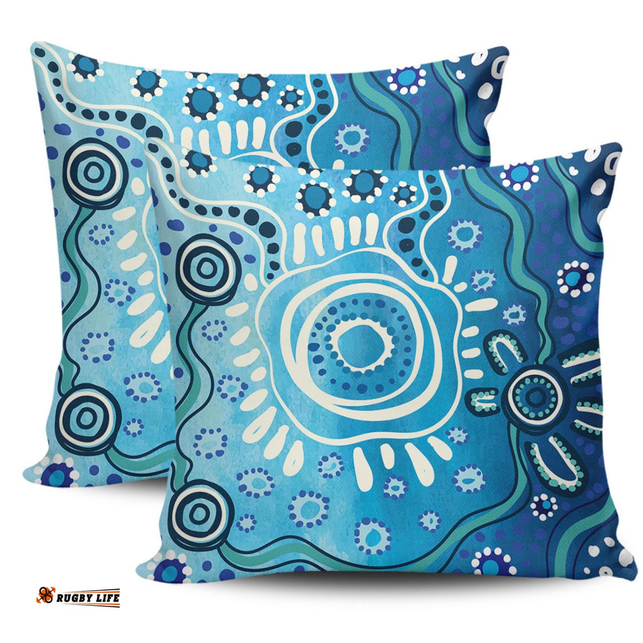 Australia Traditional Aboriginal Dot Art Pillow
