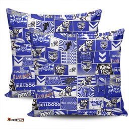 Canterbury Bankstown Bulldogs Team Of Us Die Hard Fan Supporters Comic Style Pillow