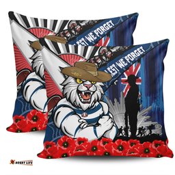 Geelong Cats Anzac Day Honor United In Spirit Pillow