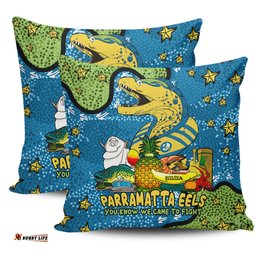 Parramatta Eels Custom Australian Big Things Pillow