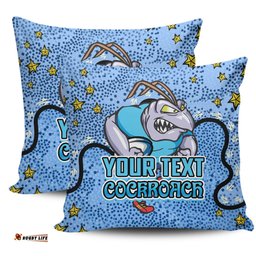 New South Wales Cockroaches Custom Team With Dot And Star Patterns For Tough Fan Pillow