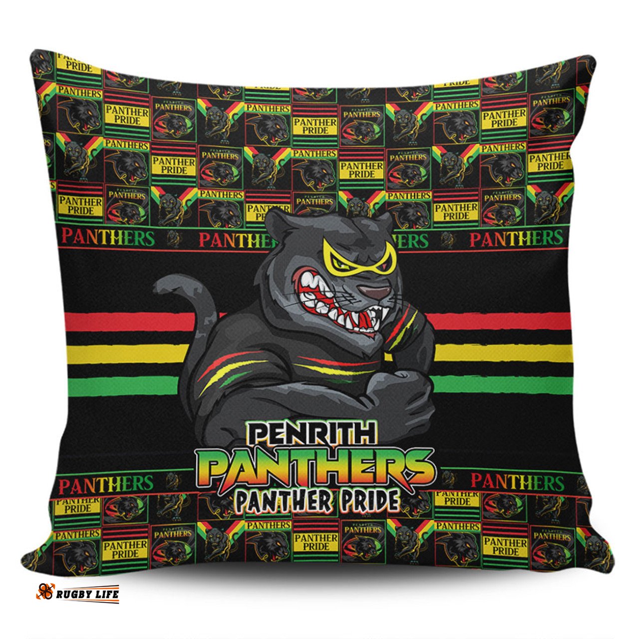 Penrith Panthers Champion���s Pride Comic Style Pillow