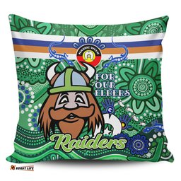 Canberra Raiders Naidoc Week Custom For Our Elders Home Jersey Pillow