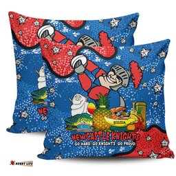 Newcastle Knights Custom Australian Big Things Pillow