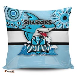 Cronulla Sutherland Sharks Talent Win Games But Teamwork And Intelligence Win Championships With Aboriginal Style Pillow