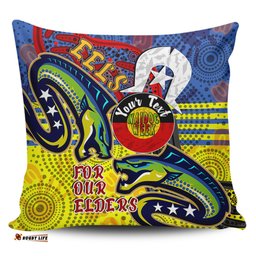 Parramatta Eels Naidoc Week Custom Parramatta Eels Naidoc Week For Our Elders With Dot Art Pillow