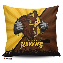 Hawthorn Breaking Through Fan Design Pillow
