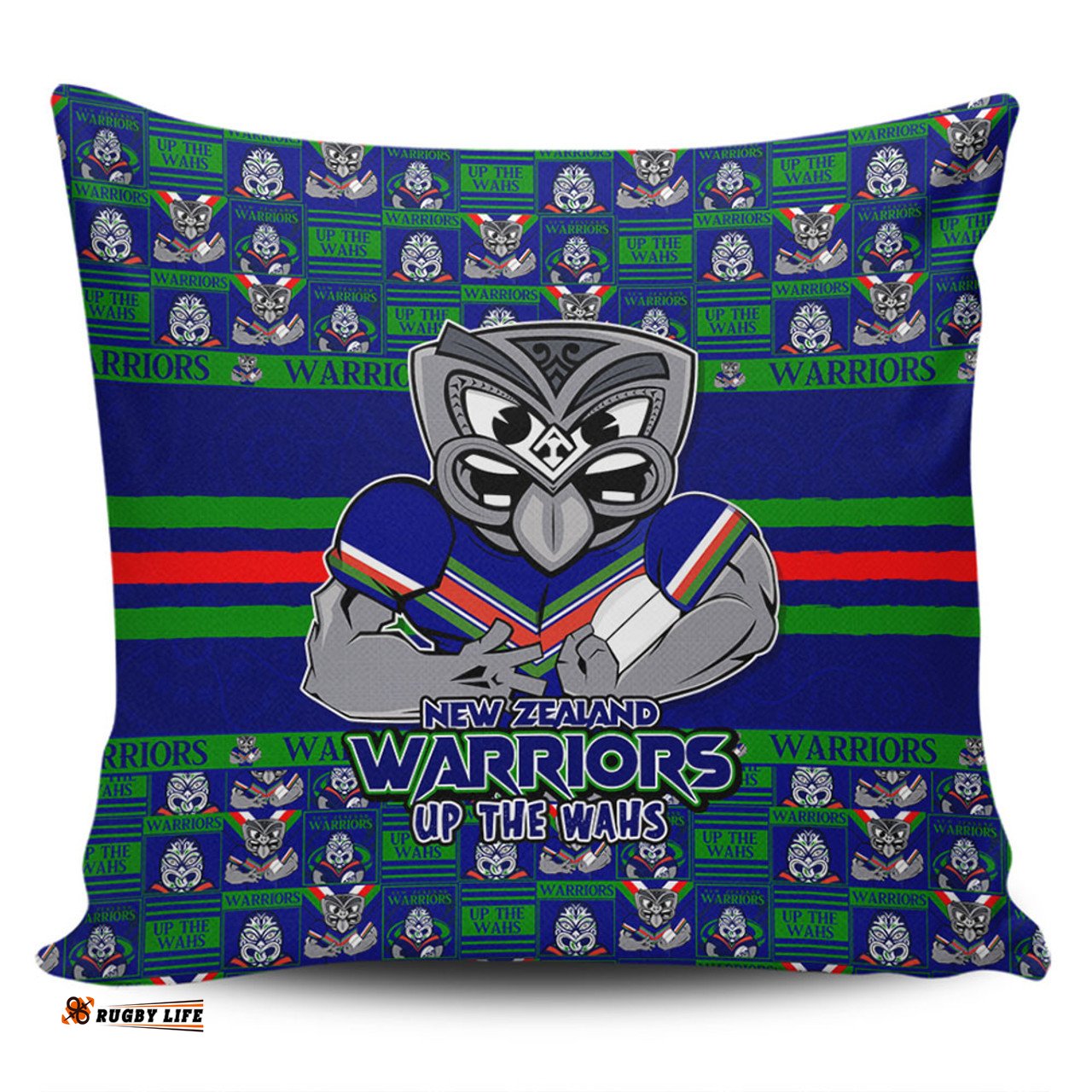 New Zealand Warriors Champion���s Pride Comic Style Pillow
