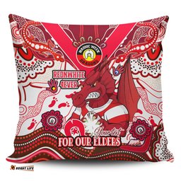 St. George Illawarra Dragons Naidoc Week Custom For Our Elders Home Jersey Pillow