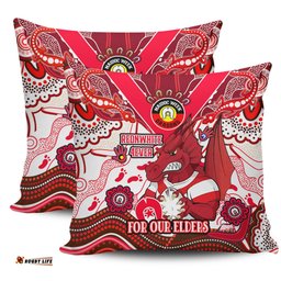 St. George Illawarra Dragons Naidoc Week Custom For Our Elders Home Jersey Pillow