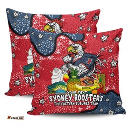Sydney Roosters Custom Australian Big Things Pillow