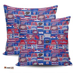 Western Bulldogs Legacy Of The Pride Comic Style Pillow