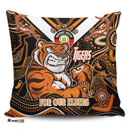 Wests Tigers Naidoc Week Custom For Our Elders Home Jersey Pillow