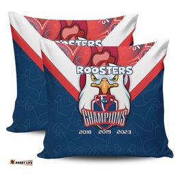 Sydney Roosters Talent Win Games But Teamwork And Intelligence Win Championships With Aboriginal Style Pillow