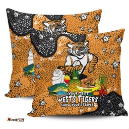 Wests Tigers Custom Australian Big Things Pillow