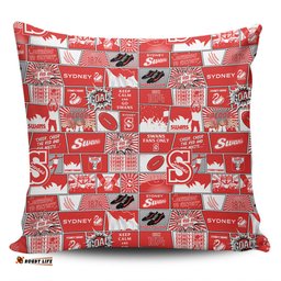 Sydney Swans Legacy Of The Pride Comic Style Pillow