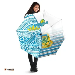 Rugbylife Umbrella - Tuvalu Rugby All Over Print Umbrellas Special K13