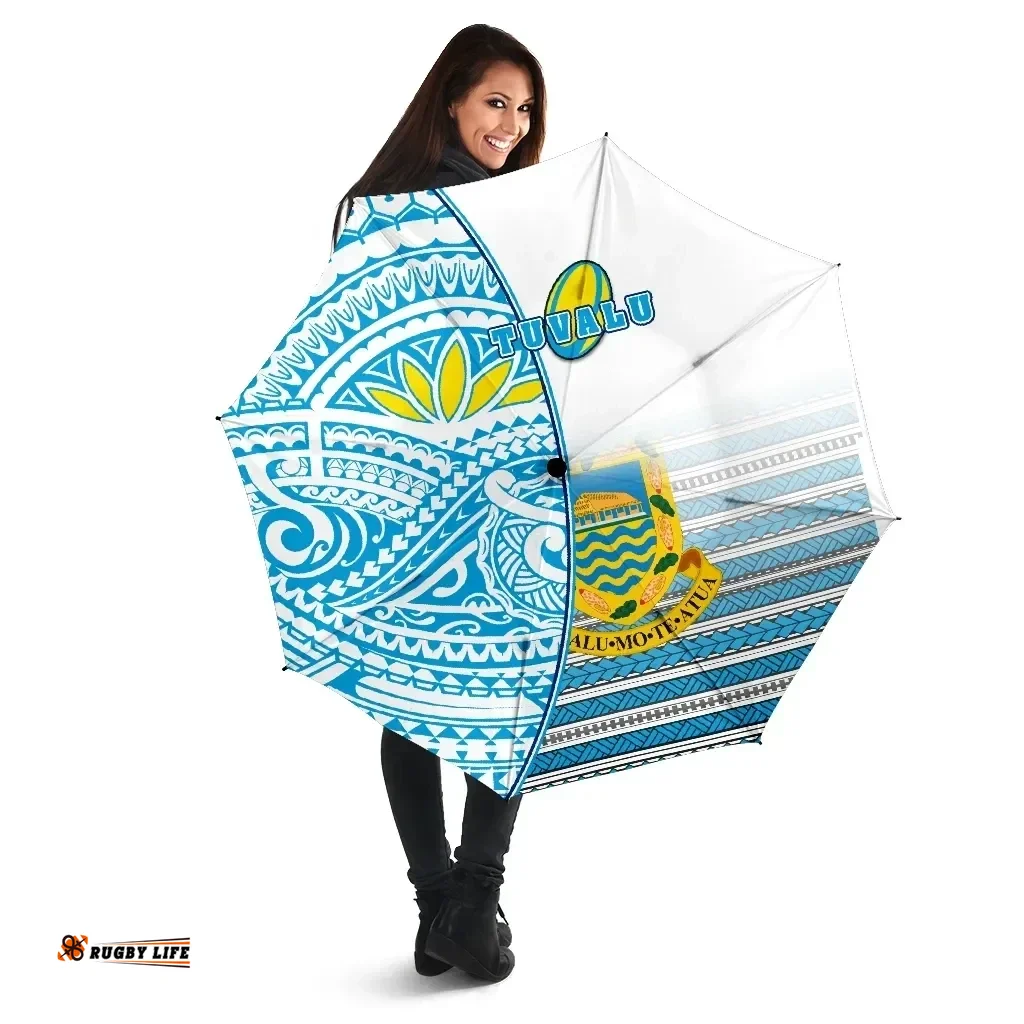 Rugbylife Umbrella - Tuvalu Rugby All Over Print Umbrellas Special K13
