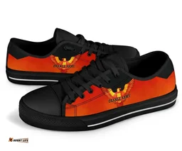 Orange Army Low Top Shoe Cricket Sporty Style A31