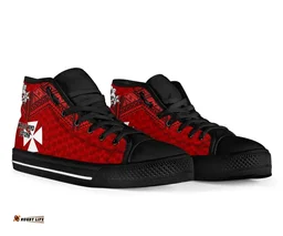 Wallis and Futuna Rugby High Top Shoe Sporty Vibes A31