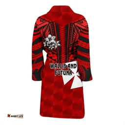Rugbylife Bath Robe - Wallis and Futuna Rugby Bath Robe Sporty Vibes A31