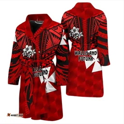 Rugbylife Bath Robe - Wallis and Futuna Rugby Bath Robe Sporty Vibes A31