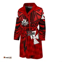 Rugbylife Bath Robe - Wallis and Futuna Rugby Bath Robe Sporty Vibes A31