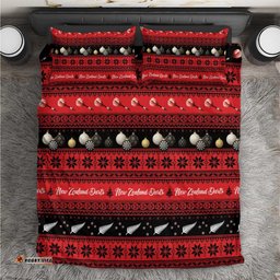 New Zealand Darts Christmas Bedding Set Merry Xmas Aotearoa Maori Red LT14