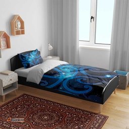 New Zealand Maori Matariki Bedding Set Galaxy Kowhaiwhai LT7