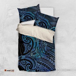 New Zealand Hammerhead Shark Bedding Set Maori Haehae Mangopare Galaxy LT14