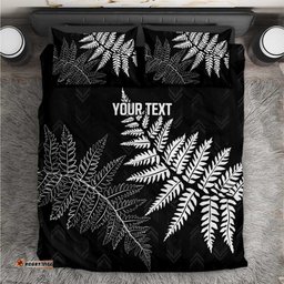 New Zealand Lawn Bowls Personalized Bedding Set Wrap-Around Silver Fern LT7