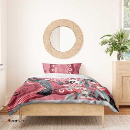 Personalised Australia Galah NAIDOC Week 2026 Bedding Set 50 Years of Deadly Aboriginal Art LT14