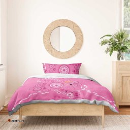 Pink Ribbon Australia Bedding Set Breast Cancer Awareness Aboriginal Cacatua leadbeateri LT14
