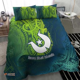 Torres Strait Islands Bedding Set Vibrant Polynesian Tribal Pattern Art TS04