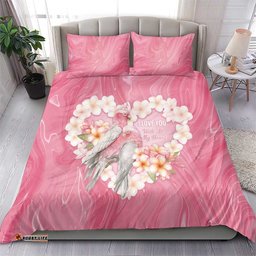 Pink Galah Australia Valentine's Day Bedding Set I Love You With All My Heart LT14