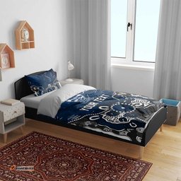 Personalized Geelong Cats Bedding Set Aboriginal Dot Painting Graffiti Style TS04
