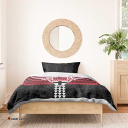 Personalized St Kilda Saints Bedding Set Polynesian Tribal Pattern Heritage Football TS04