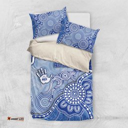 Roos Football Bedding Set Aboriginal Dot Art Pattern DT05