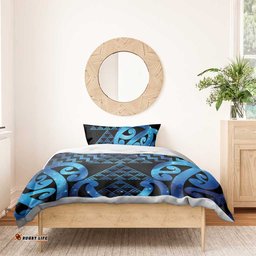 Taniko Motifs Matariki New Zealand Bedding Set NZ Niho Taniwha Poutama LT14