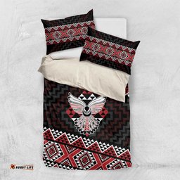 Taniko Aotearoa Bedding Set Poutama Mix Piwakawaka - Ver02 LT7