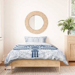 Personalized Geelong Cats Bedding Set Polynesian Tribal Pattern Heritage Football TS04