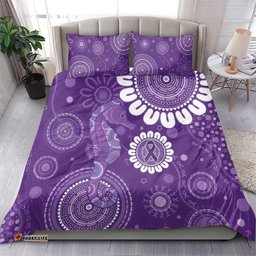 Sea Horse Australia Epilepsy Awareness Bedding Set LT9