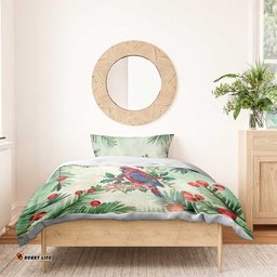 Watercolor Floral Crimson Rosella Bedding Set Its Aussie Christmas Time! LT9