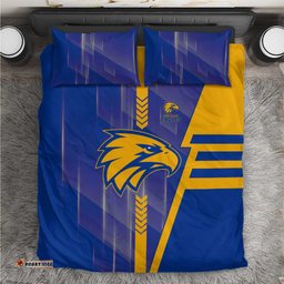 West Coast Eagles Bedding Set Modern Geometric Sports Graphic Style TS04