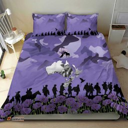 ANZAC Day Bedding Set Lest We Forget the Animals Too LT19