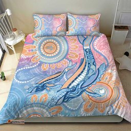 Aussie NAIDOC Week Pastel Bedding Set Dreaming Whales LT7