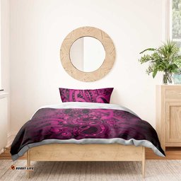 Aotearoa Maori Hei Tiki Bedding Set Mawhero Kowhaiwhai Puhoro Motif LT9
