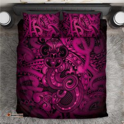 Aotearoa Maori Hei Tiki Bedding Set Mawhero Kowhaiwhai Puhoro Motif LT9