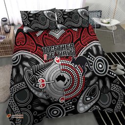 Aotearoa and Australia Bedding Set New Zealand Honour The Treaty Ake!Ake!Ake! LT9